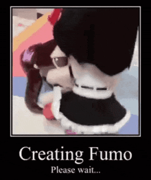Creating Fumo GIF - Creating Fumo Please GIFs
