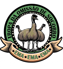 a logo for the troopa da omission de socorro