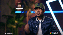 Singing A Riff Chance The Rapper GIF - Singing A Riff Chance The Rapper The Voice GIFs