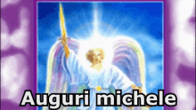 San Michele Auguri Onomastico Buon Onomastico GIF - Saint Michael Happy Name Day Name Day GIFs