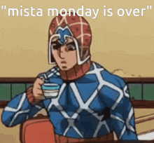 Mista Monday Guido Mista GIF - Mista Monday Guido Mista Jojo'S Bizarre Adventure GIFs