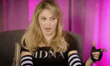 Madonna GIF - Madonna Finger Gun Pointing GIFs