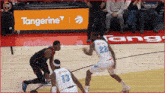 a basketball player with the number 13 on his back