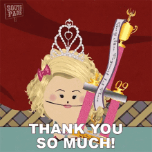 Thank You So Much Little Miss Jackson GIF - Thank You So Much Little Miss Jackson South Park GIFs