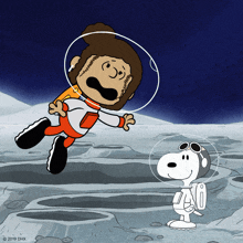 Scared Snoopy GIF - Scared Snoopy Astronaut GIFs