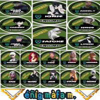 Enigma Enigma Fam Sticker - Enigma Enigma Fam Stickers
