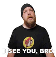 I See You Bro Ryan Fluff Bruce Sticker - I See You Bro Ryan Fluff Bruce Riffs Beards And Gear Stickers
