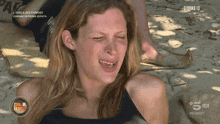 a woman is on a tv show called l'isola dei famosi
