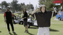 Winning Reactions GIF - George Lopez Golf Win GIFs