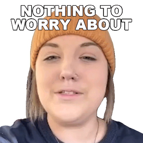 Nothing To Worry About Happily Sticker