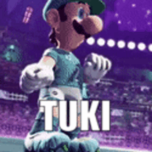 Tuki Luigi Strikers Tuki GIF - Tuki Luigi Strikers Tuki Luigi GIFs