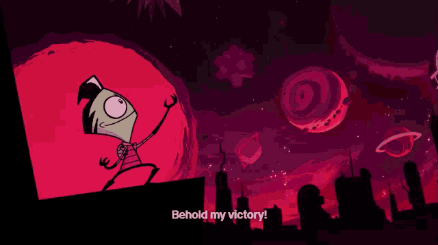 Zim wins:Flawless victory! - Imgflip