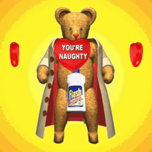 youre naughty flasher teddy bear 3d gifs artist dirty raincoat