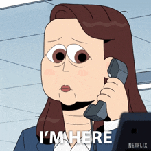 I'M Here Carol Kohl GIF - I'M Here Carol Kohl Carol & The End Of The World GIFs