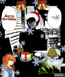 Hiroshi Kano Freesia GIF - Hiroshi Kano Freesia Merry Christmas GIFs
