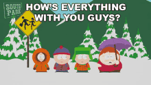 Hows Everything With You Guys Kyle Broflovski GIF - Hows Everything With You Guys Kyle Broflovski Cartman GIFs