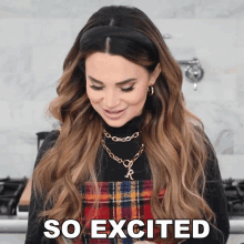 So Excited Rosanna Pansino GIF - So Excited Rosanna Pansino Excited GIFs
