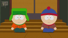 Look At Each Other Kyle Broflovski GIF - Look At Each Other Kyle Broflovski Stan Marsh GIFs