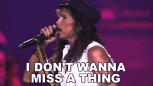 I Dont Wanna Miss A Thing Steven Tyler GIF - I Dont Wanna Miss A Thing Steven Tyler Aerosmith GIFs