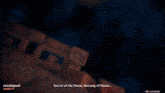 a screenshot of a video game says secret of the flame blessing of home