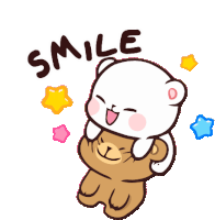 Smile Milk Sticker - Smile Milk Bear Stickers