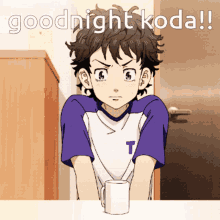 Goodnight Koda Takemichi Hanagaki GIF - Goodnight Koda Takemichi Hanagaki GIFs
