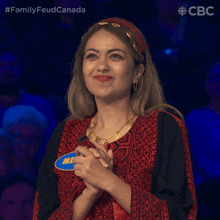 Laughing Merate GIF - Laughing Merate Family Feud Canada GIFs