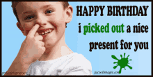 Happy Birthday Hbd GIF - Happy Birthday Hbd I Picked Out A Nice Present For You GIFs