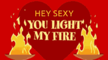You Light My Fire Torches GIF - You Light My Fire Torches Heart GIFs