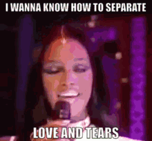 Naomi Campbell Love And Tears GIF - Naomi Campbell Love And Tears I Wanna Know GIFs