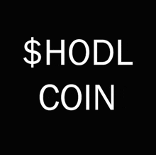 hodl hodl coin hodl token crypto cryptocurrency