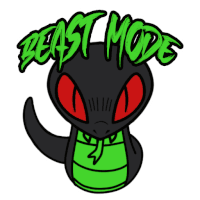 Razer Angry Sticker - Razer Angry Beast Mode Stickers