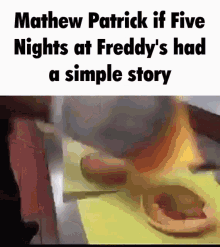game theory game theorist matpat five nights at freddys