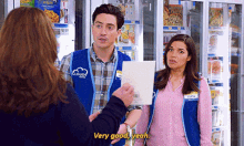 Superstore Amy Sosa GIF - Superstore Amy Sosa Very Good Yeah GIFs