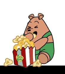 Popcorn Rush GIF - Popcorn Rush Pantsbear GIFs