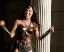 Happy Wonder Woman GIF - Happy Wonder Woman GIFs