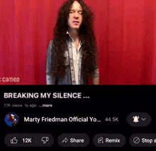 Marty Friedman Friedmancatboy GIF - Marty Friedman Friedmancatboy Marty Friedman Breaking My Silence GIFs