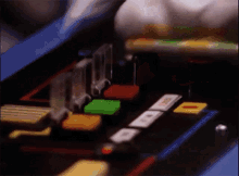 Pressing Buttons Power Rangers In Space GIF - Pressing Buttons Power Rangers In Space Colored Buttons GIFs