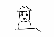 a black and white drawing of a person 's face with the letter t on the bottom