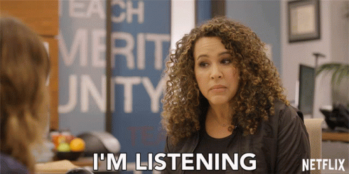 I m listen. Im Listening.
