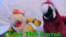 Sml Bowser GIF - Sml Bowser I Love This Parrot GIFs