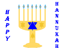 Happy Hannukah Sticker