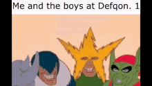me and the boys at defcon 2019