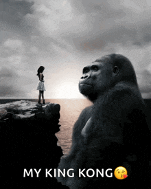 King Kong King Of The Hill GIF - King Kong King Of The Hill King Of The Monsters GIFs