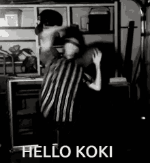 Hello Koki Koki GIF - Hello Koki Koki Naomi And The Love Train GIFs