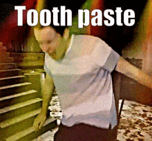 Tooth Paste Dancing GIF - Tooth Paste Dancing Dance Moves GIFs