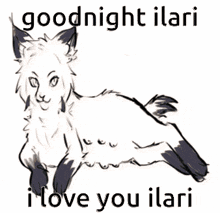 a picture of an explosion with the words goodnight ilari i love you ilari