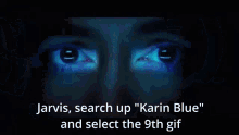 jarvis search upset karina blue heart
