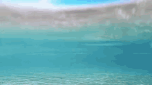 wave anime sea ocean