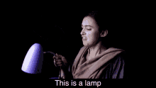 Lamp This Is A Lamp GIF - Lamp This Is A Lamp Malinda GIFs